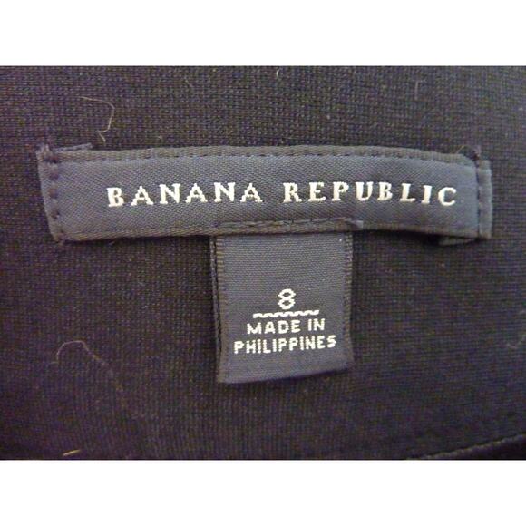 Banana Republic Black Skirt 9 Knee Length - Picture 4 of 5